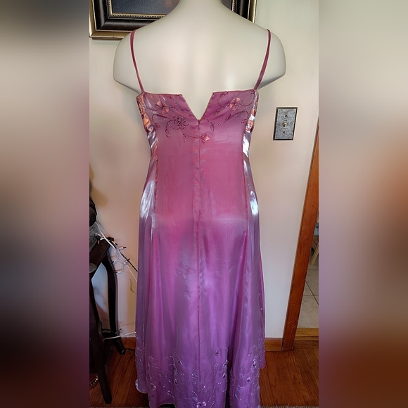 🌸 Nadine Pink Embroidered Dress – Junior Size 22 | Excellent Condition - Picture 10 of 16